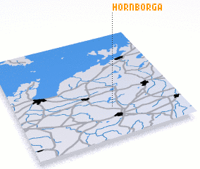 3d view of Hornborga