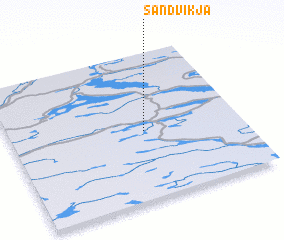 3d view of Sandvikja