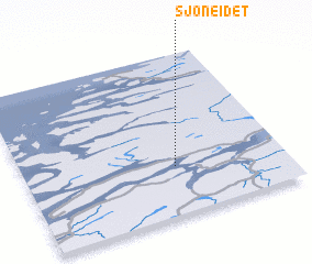 3d view of Sjoneidet