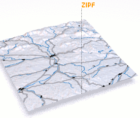 3d view of Zipf