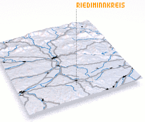 3d view of Ried im Innkreis