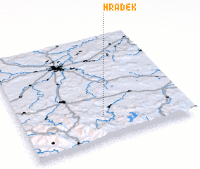 3d view of Hrádek