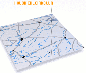 3d view of Kolonie Klein Dölln