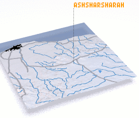 3d view of Ash Sharshārah