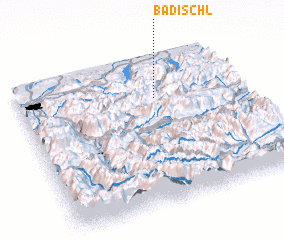 3d view of Bad Ischl