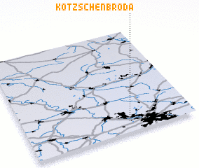 3d view of Kötzschenbroda