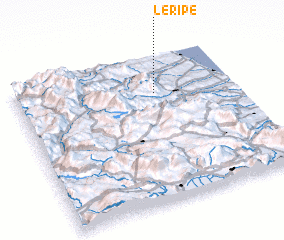 3d view of Le Ripe