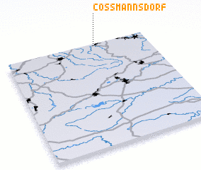 3d view of Cossmannsdorf