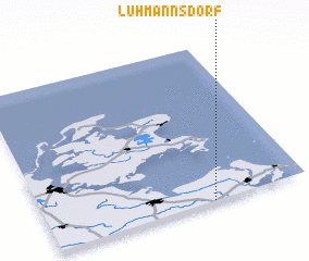 3d view of Lühmannsdorf