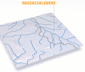 3d view of Massassa-Lewémé