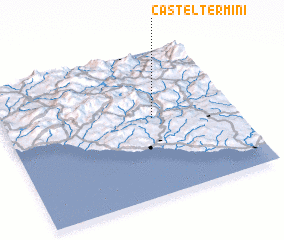 3d view of Casteltermini