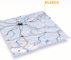 3d view of Bílenice