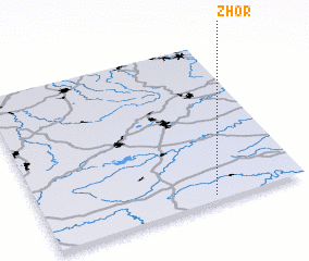 3d view of Zhoř