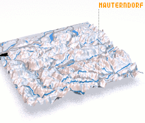 3d view of Mauterndorf