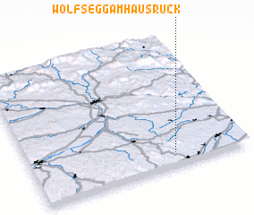 3d view of Wolfsegg am Hausruck