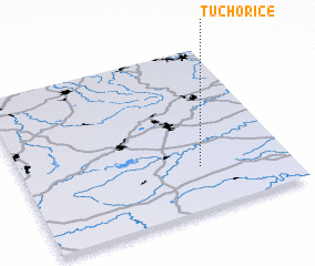 3d view of Tuchořice