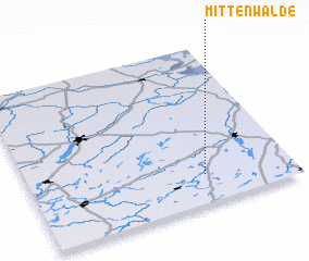 3d view of Mittenwalde