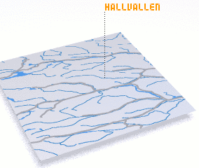 3d view of Hållvallen