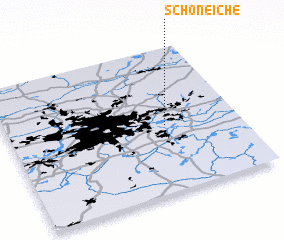 3d view of Schöneiche