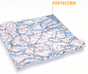 3d view of Fontecchio