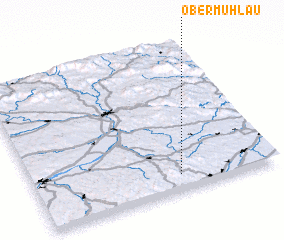 3d view of Obermühlau