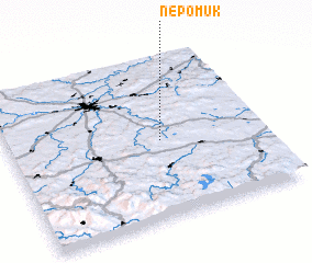 3d view of Nepomuk