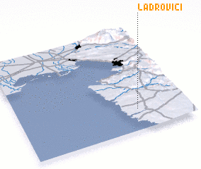 3d view of Ladrovići