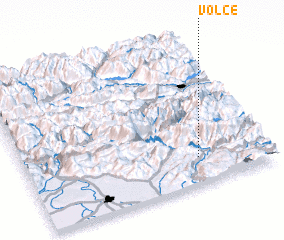 3d view of Volče