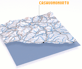 3d view of Casa Uomomorto