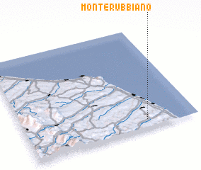 3d view of Monterubbiano