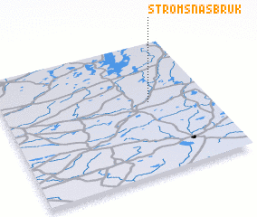 3d view of Strömsnäsbruk