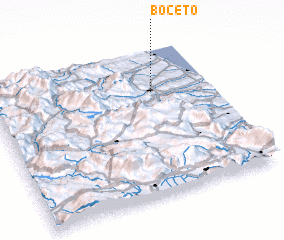 3d view of Boceto