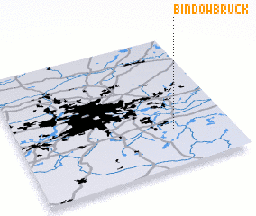 3d view of Bindowbrück