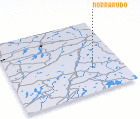 3d view of Norra Rudö