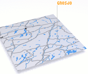3d view of Gnosjö