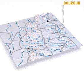 3d view of Douroum