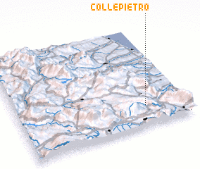 3d view of Collepietro