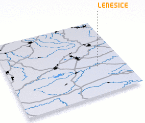 3d view of Lenešice