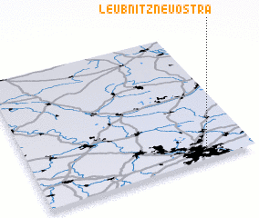 3d view of Leubnitz-Neuostra