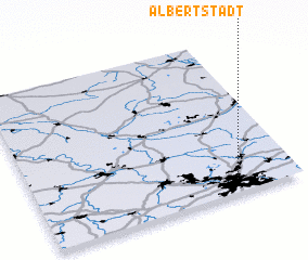 3d view of Albertstadt