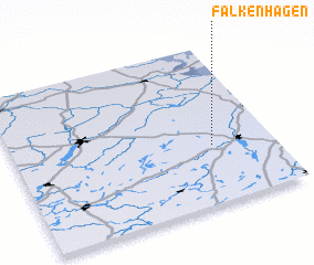 3d view of Falkenhagen