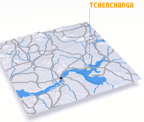 3d view of Tchenchanga