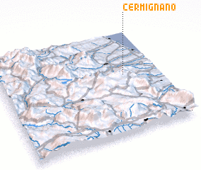 3d view of Cermignano