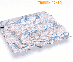 3d view of Traunkirchen