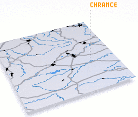 3d view of Chrámce