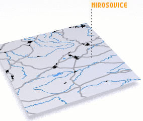 3d view of Mirošovice