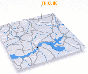 3d view of Tikelké