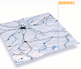 3d view of Zdíkovec