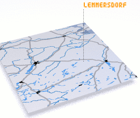 3d view of Lemmersdorf