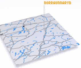 3d view of Norra Unnaryd